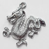 Pendant, Zinc Alloy Jewelry Findings, 35x35mm, Sold by Bag  