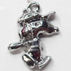 Pendant, Zinc Alloy Jewelry Findings, 16x23mm, Sold by Bag  