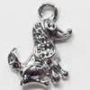 Pendant, Zinc Alloy Jewelry Findings, 16x23mm, Sold by Bag  