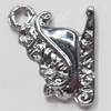 Pendant, Zinc Alloy Jewelry Findings, 18x16mm, Sold by Bag  