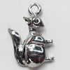 Pendant, Zinc Alloy Jewelry Findings, 13x20mm, Sold by Bag  