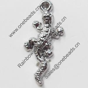 Pendant, Zinc Alloy Jewelry Findings, 14x31mm, Sold by Bag  