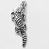 Pendant, Zinc Alloy Jewelry Findings, 10x31mm, Sold by Bag  