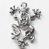 Pendant, Zinc Alloy Jewelry Findings, 21x30mm, Sold by Bag  