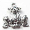Pendant, Zinc Alloy Jewelry Findings, 27x27mm, Sold by Bag  