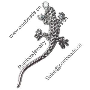Pendant, Zinc Alloy Jewelry Findings, 21x56mm, Sold by Bag  