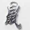 Pendant, Zinc Alloy Jewelry Findings, 11x20mm, Sold by Bag
