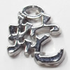 Pendant, Zinc Alloy Jewelry Findings, 13x16mm, Sold by Bag  