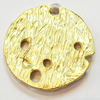 Connector, Zinc Alloy Jewelry Findings, Flat Round, 23mm, Sold by Bag  