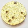 Connector, Zinc Alloy Jewelry Findings, Flat Round, 23mm, Sold by Bag  