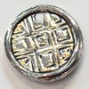 Pendant, Zinc Alloy Jewelry Findings, Flat Round, 14mm, Sold by Bag  