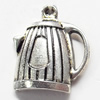 Pendant, Zinc Alloy Jewelry Findings, 20x24mm, Sold by Bag  