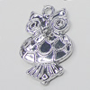 Pendant, Zinc Alloy Jewelry Findings, Bird 18x29mm, Sold by Bag  
