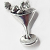 Pendant, Zinc Alloy Jewelry Findings, 14x20mm, Sold by Bag  