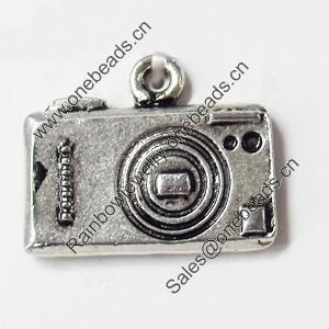 Pendant, Zinc Alloy Jewelry Findings, 20x16mm, Sold by Bag  