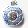 Pendant, Zinc Alloy Jewelry Findings, 13x17mm, Sold by PC  