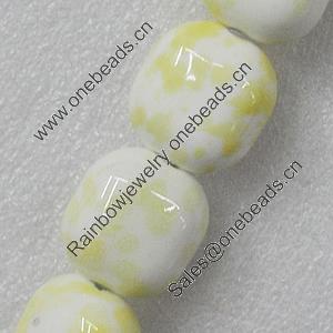 Ceramics Beads, Square 27x28mm, Sold by Bag  