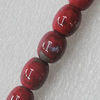 Ceramics Beads, Oval 9x11mm, Sold by Bag  