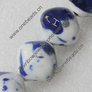 Ceramics Beads, 19x17mm, Sold by Bag  