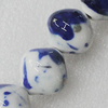 Ceramics Beads, 19x17mm, Sold by Bag  