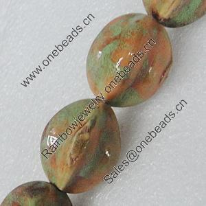 Ceramics Beads, 18x26mm, Sold by Bag  