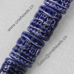 Ceramics Beads, Nugget 19x22mm, Sold by Bag  