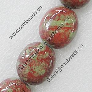Ceramics Beads, 24x28mm, Sold by Bag  