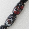 Ceramics Beads, Drum 13x23mm, Sold by Bag  