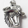 Pendant, Zinc Alloy Jewelry Findings, 16x24mm, Sold by Bag  