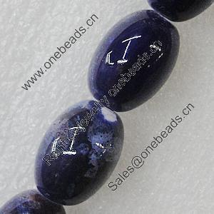 Ceramics Beads, Oval 14x20mm, Sold by Bag  
