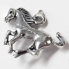 Pendant, Zinc Alloy Jewelry Findings, Horse, 22x18mm, Sold by Bag  