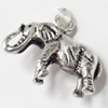 Pendant, Zinc Alloy Jewelry Findings, elephant, 18x17mm, Sold by Bag  