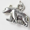 Pendant, Zinc Alloy Jewelry Findings, 22x17mm, Sold by Bag  