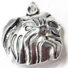 Pendant, Zinc Alloy Jewelry Findings, 20x21mm, Sold by Bag  