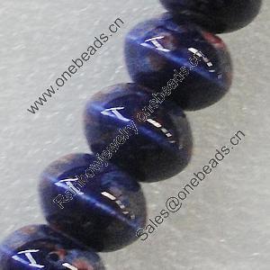 Ceramics Beads, 15x10mm, Sold by Bag  