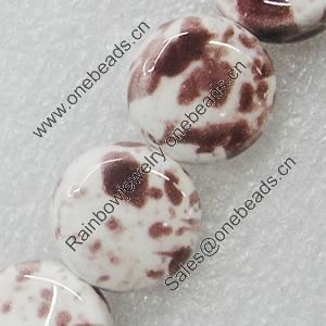 Ceramics Beads, 16x8mm, Sold by Bag  