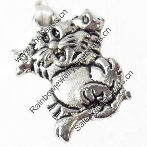 Pendant, Zinc Alloy Jewelry Findings, 13x17mm, Sold by Bag  