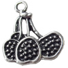 Pendant, Zinc Alloy Jewelry Findings, 19x23mm, Sold by Bag  
