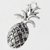 Pendant, Zinc Alloy Jewelry Findings, pineapple, 9x24mm, Sold by Bag  