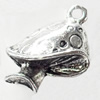 Pendant, Zinc Alloy Jewelry Findings, 14x19mm, Sold by Bag  