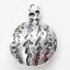 Pendant, Zinc Alloy Jewelry Findings, 16x25mm, Sold by Bag  