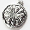 Pendant, Zinc Alloy Jewelry Findings, 19x23mm, Sold by Bag  