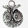 Pendant, Zinc Alloy Jewelry Findings, 13x18mm, Sold by Bag  