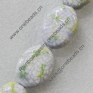 Ceramics Beads, 23x31mm, Sold by Bag  