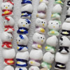 Ceramics Beads, Mix Color, Cat, 13x16mm Hole:2mm, Sold by Bag  