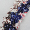 Ceramics Beads, Mix Color, Butterfly 24x31mm, Sold by Bag  