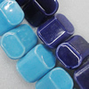 Ceramics Beads, Mix Color, 30x22mm, Sold by Bag  