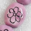 Ceramics Beads, 16x20x11mm Hole:3mm, Sold by PC  