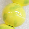 Ceramics Beads, Round, 18mm Hole:5mm, Sold by PC  