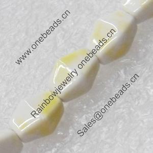Ceramics Beads, 6x9mm Hole:1.5mm, Sold by PC  